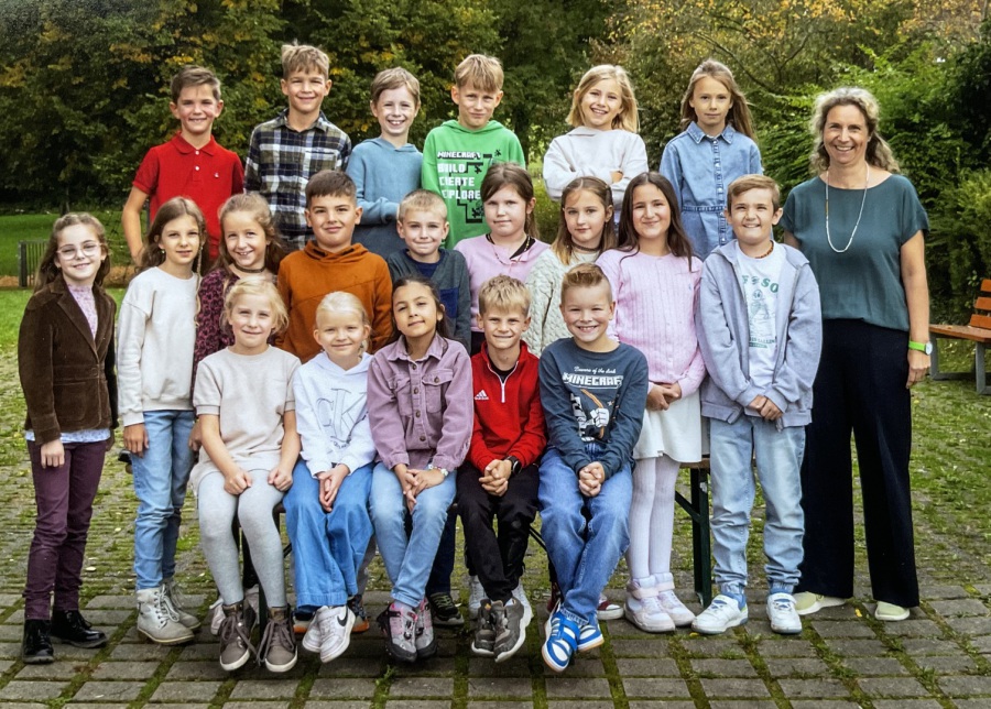 Klasse 3 (Schuljahr 2024/25), Klassenlehrerin: Kathrin Hilbig