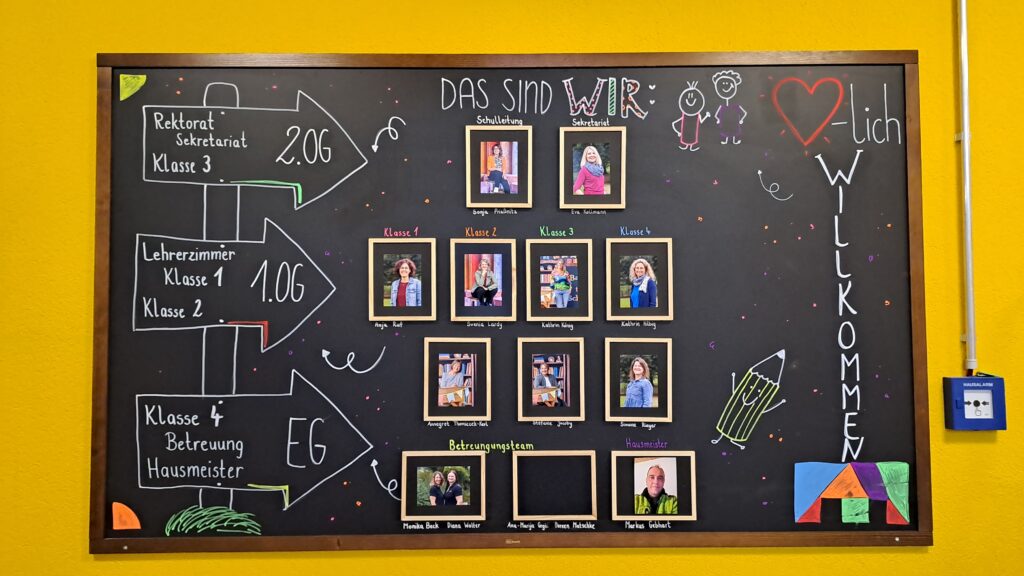 Neuer Schulwegweiser